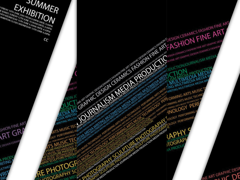 Summershow posters for Cornwall College. Summershow posters for Cornwall College.